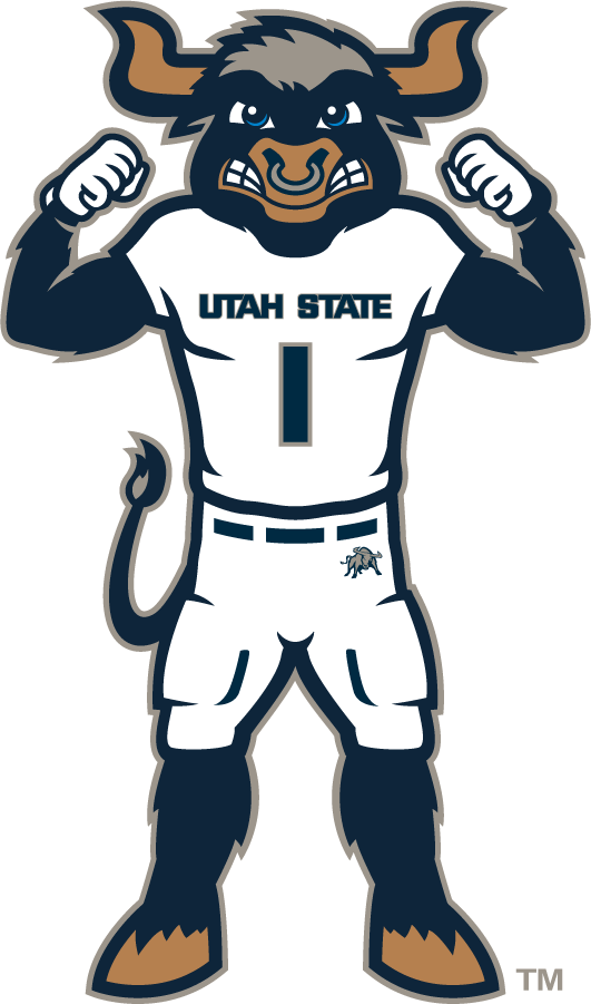 Utah State Aggies 2018-2019 Mascot Logo v3 t shirts iron on transfers